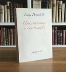 Luigi Pirandello - Uno, nessuno e centomila - Firenze, Bemporad 1926 (prima edizione in volume)