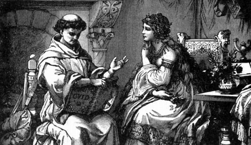 Pietro Abelardo - Dinanzi ai libri aperti parlavamo più di amore che di filosofia