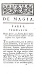 Anton de Haen - De magia liber e De miraculis liber - Parisiis, Didot 1777/78 (opere rare)