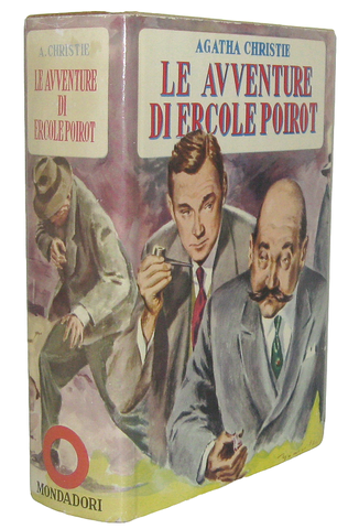 Agatha Christie - Le avventure di Ercole Poirot - Milano, Mondadori 1954 (prima edizione italiana)