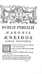 Virgilio - Opera (Eneide, Bucoliche, Georgiche e Poemi giovanili) - 1754 (con 17 bellissime tavole)