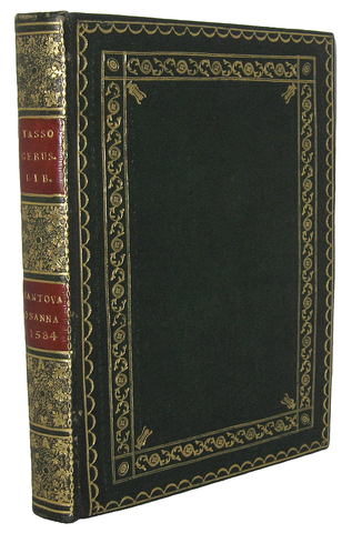 Rinomata e rarissima edizione della Gerusalemme liberata di Torquato Tasso - Mantova, Osanna 1584
