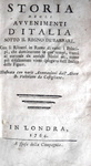 Emanuele Tesauro - Storia degli avvenimenti d’Italia sotto il regno de’ Barbari - 1764