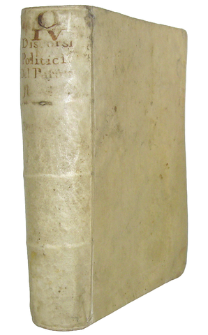 Paolo Paruta - Discorsi politici e Soliloquio - Venezia 1599 (rara e ricercata prima edizione)