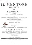 Andrea Metr - Il mentore perfetto dei negozianti - Trieste 1793 (5 volumi - rara prima edizione)