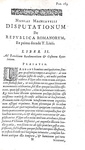 Il Principe e i Discorsi di Niccol Machiavelli: Princeps - 1648 e Disputationum de republica - 1649