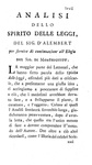 Montesquieu - Lo spirito delle leggi - Amsterdam 1773 (rara prima edizione italiana integrale) Montesquieu - Lo spirito delle leggi - Amsterdam 1773 (rara prima edizione italiana integrale)