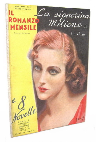 Georges Simenon - La signorina Milione - Milano 1934 (rara prima edizione italiana)