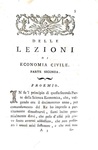 Antonio Genovesi - Lezioni di commercio o sia d?economia civile - Bassano, Remondini 1788