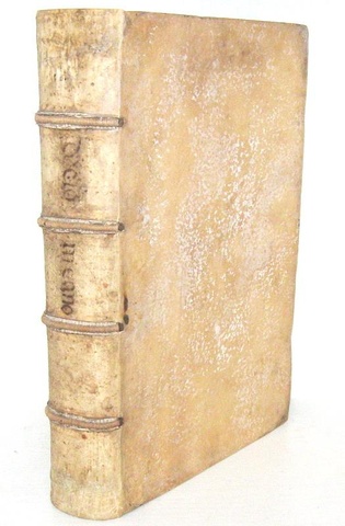 Filippo Decio - In Decretales commentaria - Torino, Bevilacqua 1575 (in folio, bella legatura coeva)