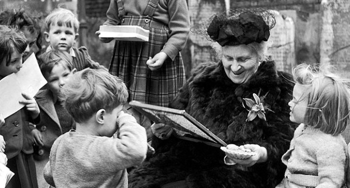 Maria Montessori - Il bene o il male dell'uomo  strettamente legato alla vita infantile