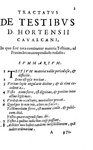 La prova per testimoni nel '500: Ortensio Cavalcani - Tractatus de testibus - 1590 (prima edizione) La prova per testimoni nel '500: Ortensio Cavalcani - Tractatus de testibus - 1590 (prima edizione)