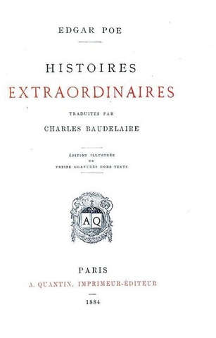 Edgar Allan Poe - Histoires extraordinaires traduites par Baudelaire - 1884 (26 bellissime tavole)