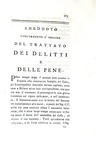 Un capolavoro dell'Illuminismo italiano: Cesare Beccaria - Dei delitti e delle pene - Venezia 1781