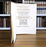Francesco Redi - Osservazioni intorno alle vipere - 1664 (prima edizione nella variante pi� rara)