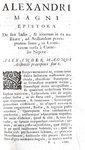 Le gesta di Alessandro Magno: Curtius Rufus - De rebus gestis Alexandri Magni historia - 1703