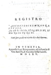 Anton Francesco Doni - La Zucca - Venezia, Rampazetto, 1565 (parziale prima edizione)