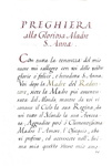 Uno splendido manoscritto devozionale: Esercizj et orazioni da dirsi ogni giorno - fine Seicento