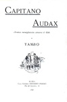 Yambo (Enrico Novelli) - Capitano Audax. Avventure attraverso il globo - 1896 (rara prima edizione)