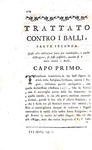 Gauthier - Trattato contro i balli e le cattive canzoni - Venezia 1787 (prima traduzione italiana)