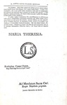 Costituzione criminale Teresiana - Vienna 1769 (copia unica - prima edizione italiana - 14 tavole)