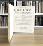 Benedikt Carpzov - Commentarius in legem regiam Germanorum, sive Capitulationem imperatoriam - 1651 Benedikt Carpzov - Commentarius in legem regiam Germanorum, sive Capitulationem imperatoriam - 1651