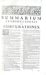 Ansaldi & Stracca - Discursus legales de commercio et mercatura [et De assecurationibus] - 1751