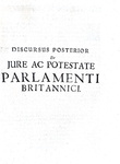 Miscellanea di sei opere seicentesche sul diritto pubblico imperiale - Jena e Helmstadt 1651/1665