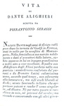 Dante Alighieri - La divina commedia con brevi annotazioni - Firenze, presso il Magheri - 1825