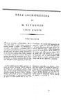 Vitruvio -Dell'architettura. Libri dieci - Milano, 1832 (legatura da amatore - con 29 belle tavole)
