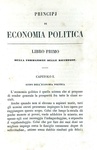 Joseph Droz - Economia politica o Scienza delle ricchezze - Palermo 1853 (prima edizione italiana)