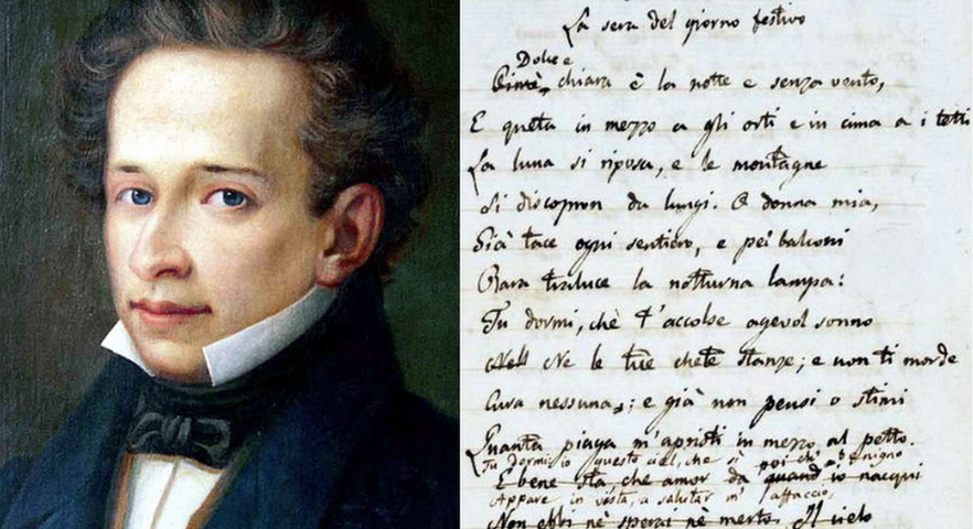 Giacomo Leopardi - La sera del d di festa