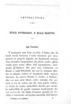 L'antidarwinismo in Italia: Niccol Tommaseo - L'uomo e la scimmia - Milano 1869 (prima edizione)