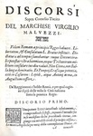 La ragion di Stato nel Seicento: Virgilio Malvezzi - Discorsi sopra Cornelio Tacito - Venezia 1635