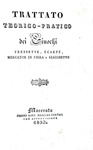 Trattato teorico-pratico dei giuochi: tressette, mercante in fiera e giacchetto - Macerata 1832
