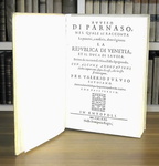Castellani - Avviso di Parnaso a Venezia e Savoia contro la Spagna - Antibes 1621 (3 prime edizioni) Castellani - Avviso di Parnaso a Venezia e Savoia contro la Spagna - Antibes 1621 (3 prime edizioni)