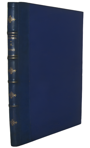 Edmondo De Amicis - Il vino - Milano, Treves 1890 (prima edizione figurata - con 41 illustrazioni)