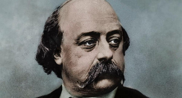 Gustave Flaubert - La foglia caduta si agita e vola via col vento