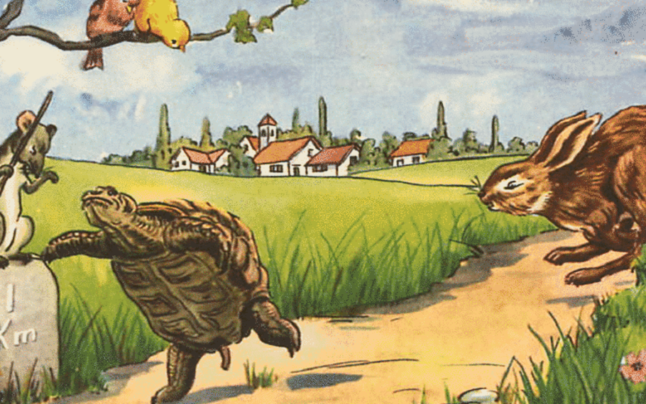 Esopo - La tartaruga e la lepre