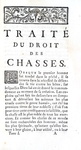 La disciplina della caccia nel Settecento in Francia: Code des chasses - A Paris 1753
