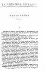 Gustave Flaubert - La signora Bovary. Romanzo - Milano, Treves 1881 (rarissima prima edizione)