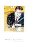 Eugenio Montale - Pastelli e disegni - Milano, Scheiwiller, 1966 (esemplare nr. 171 - figurato)