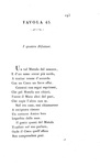 Tomas de Yriarte - Favole letterarie. Tradotte dallo spagnuolo in rime italiane - Parma, Bodoni 1834