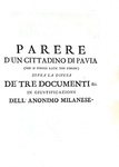 Controversie sulla storia bresciana: Beretta - In dissertationem Italiae medii Aevi censuarae - 1728