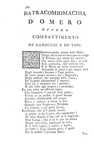 Omero - Opere tradotte dall'original greco (Iliade, Odissea,Batracomiomachia, Inni) - Padova 1742