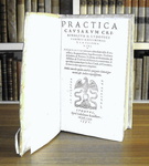 Il diritto criminale nel Cinquecento: Ludovico Carerio - Practica causarum criminalium - Lyon 1550 Il diritto criminale nel Cinquecento: Ludovico Carerio - Practica causarum criminalium - Lyon 1550