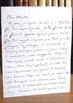 Giuseppe Mazzini - Lettera autografa a Odoardo Villani - Settembre 1847 (e cedola di finanziamento)