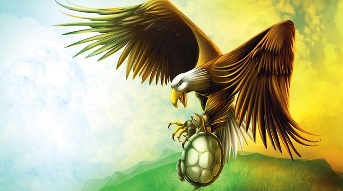 Esopo - La tartaruga e l'aquila