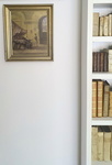 A. von Rotzlatz - Il libraio e il bibliofilo. La trattativa - 1880 ca. (olio su tavola)