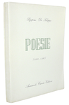 Peppino De Filippo - Poesie (1929-1930) - Milano, Curcio 1952 (prima edizione con dedica autografa) Peppino De Filippo - Poesie (1929-1930) - Milano, Curcio 1952 (prima edizione con dedica autografa)